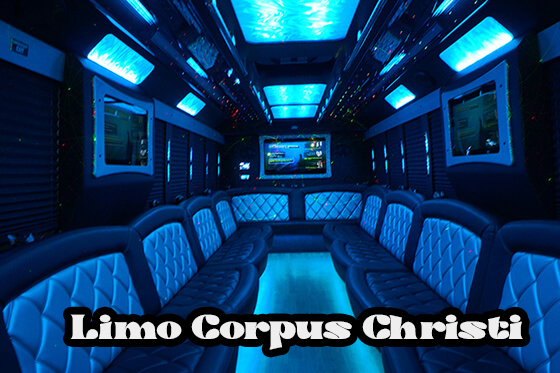 Luxury party bus in Corpus Christi, TX