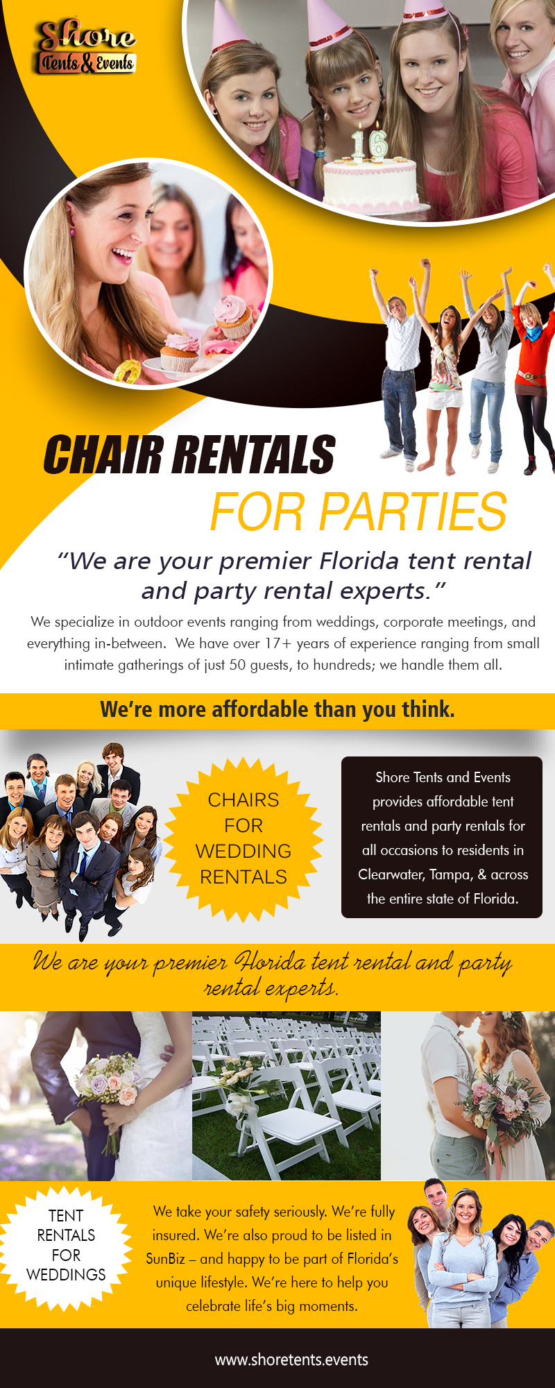 Chair Rentals for Parties