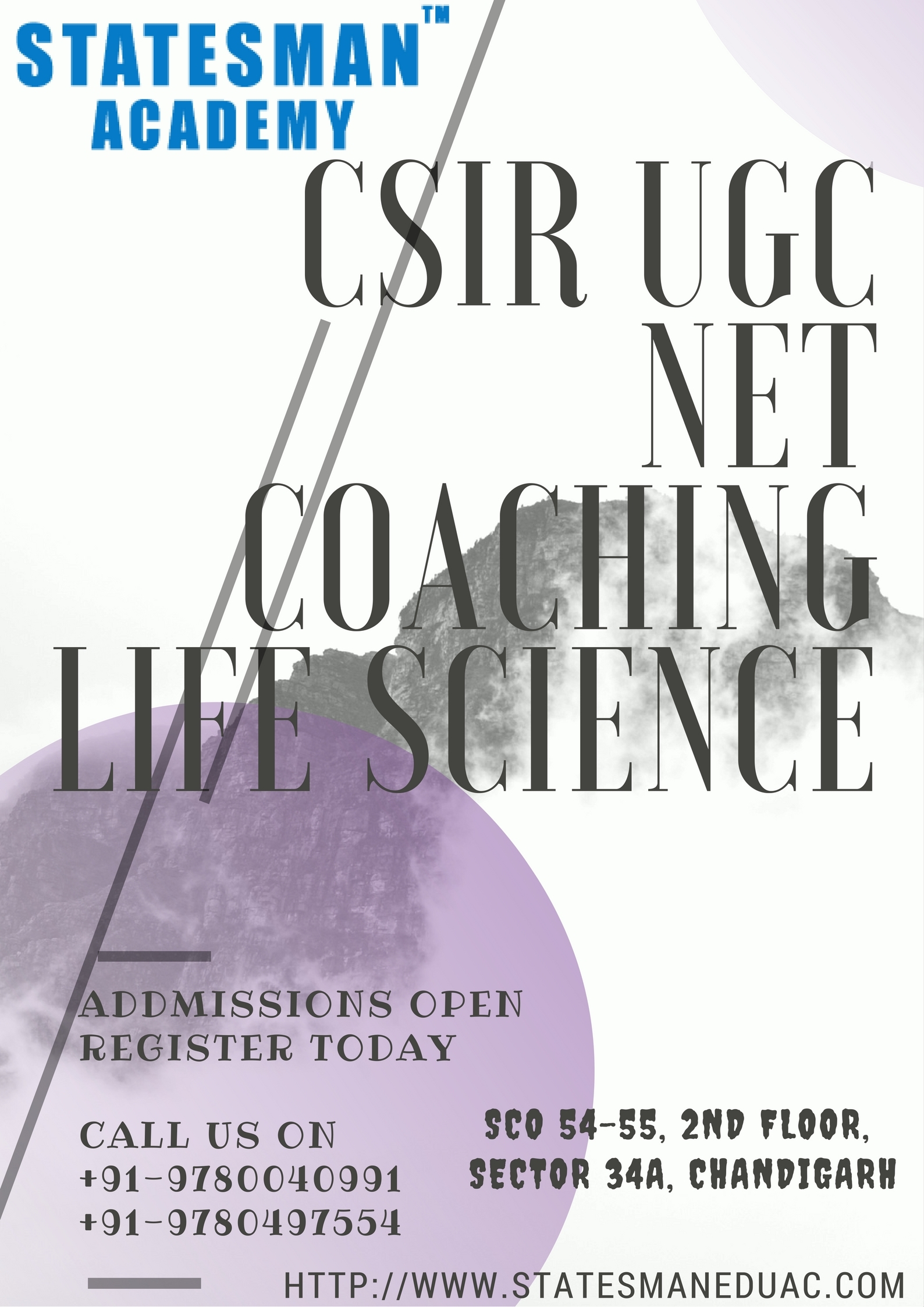 CSIR NET Life Science Coaching