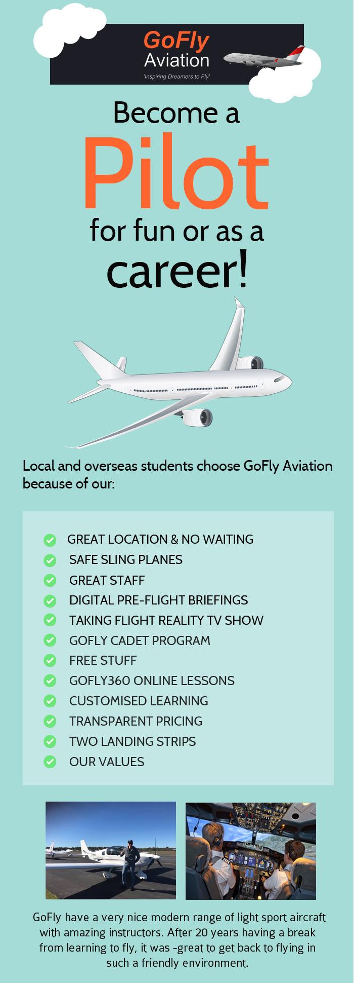 Learn to Fly with GoFly Aviation