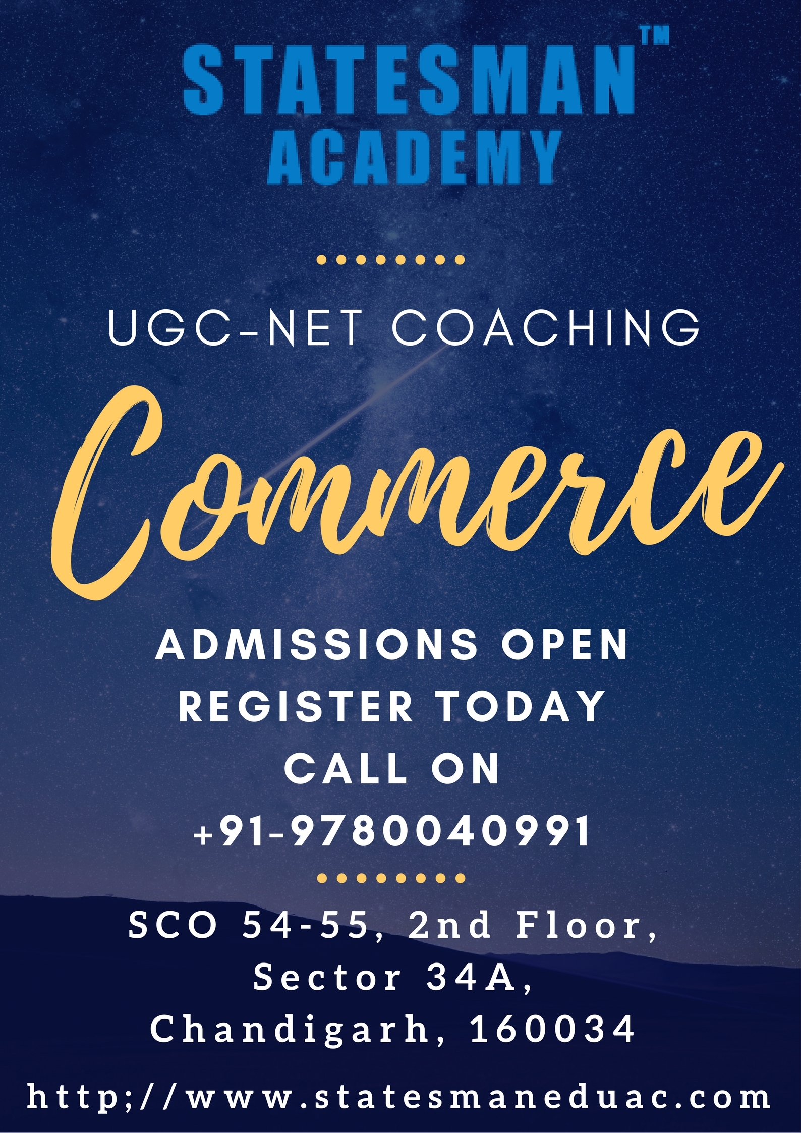 UGC NET Commerce Coaching