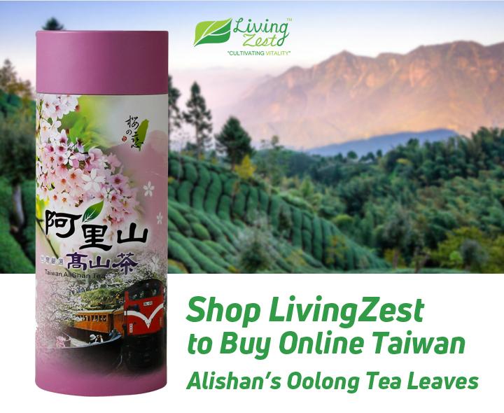 Shop LivingZest to Buy Online Taiwan Alishan's Oolong Tea Leaves