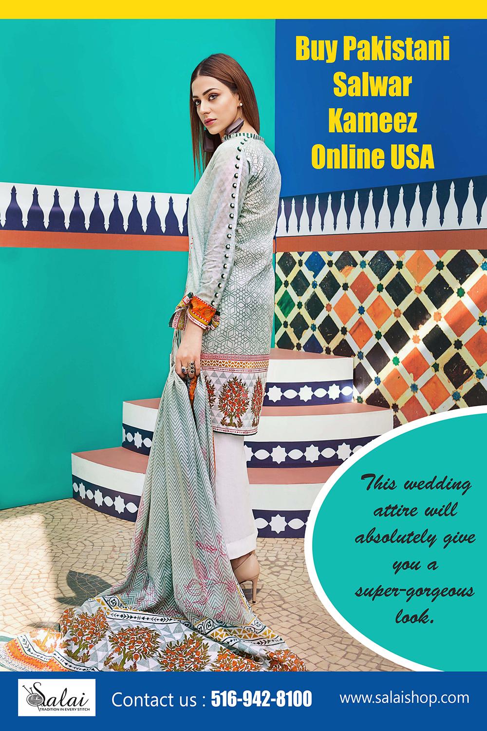 Buy Pakistani Salwar Kameez Online USA