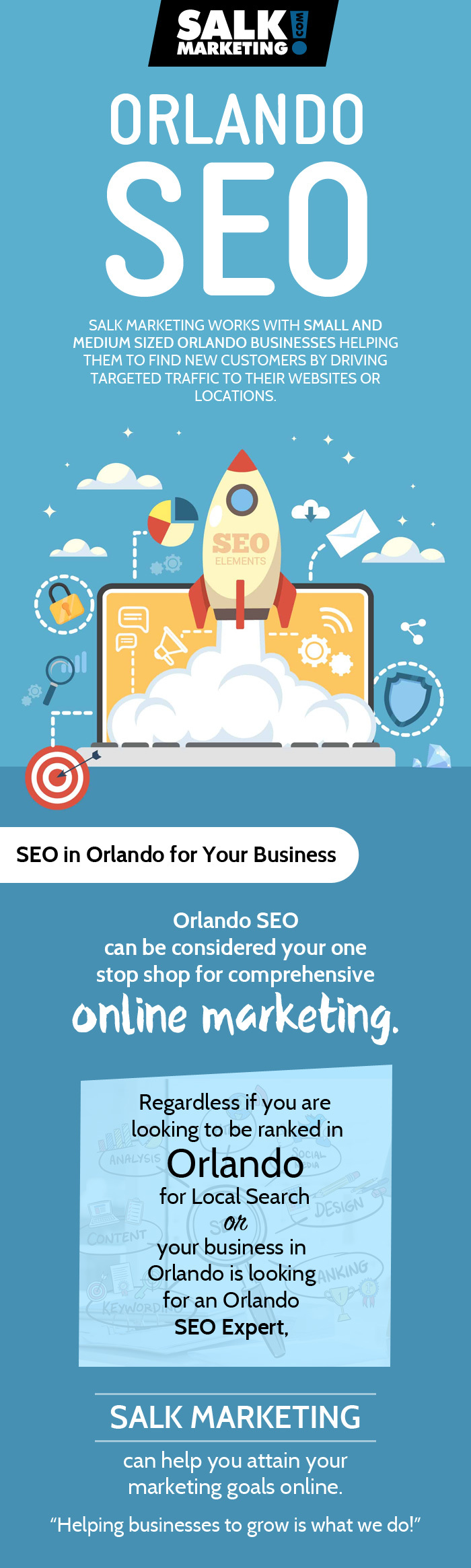 Attain your Marketing Goals with Local SEO Services from Salk Marketing