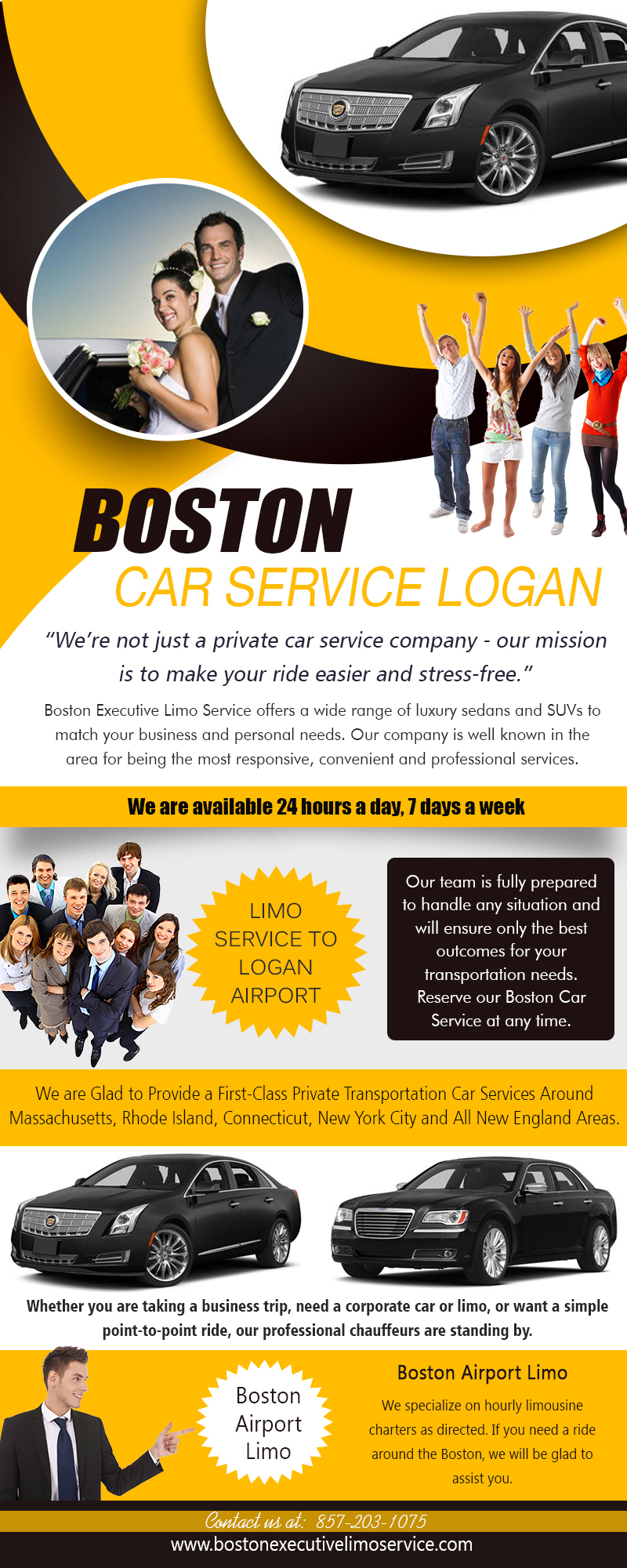 Boston Car Service Logan | 857-203-1075 | bostonexecutivelimoservice.com