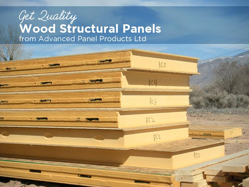 Get Quality Wood Structural Panels from Advanced Panel Products Ltd