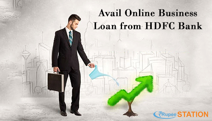 Avail Online Business Loan from HDFC Bank