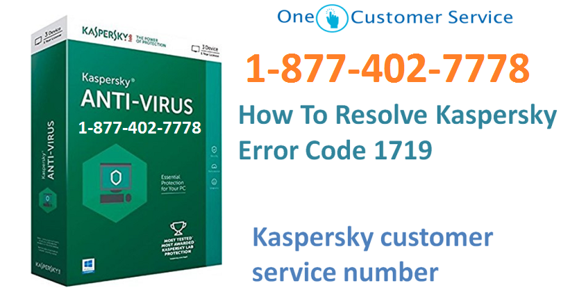 fix Kaspersky error code 1-877-402-7778