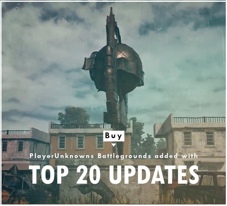 Buy PlayerUnknowns Battlegrounds Added with Top 20 Updates