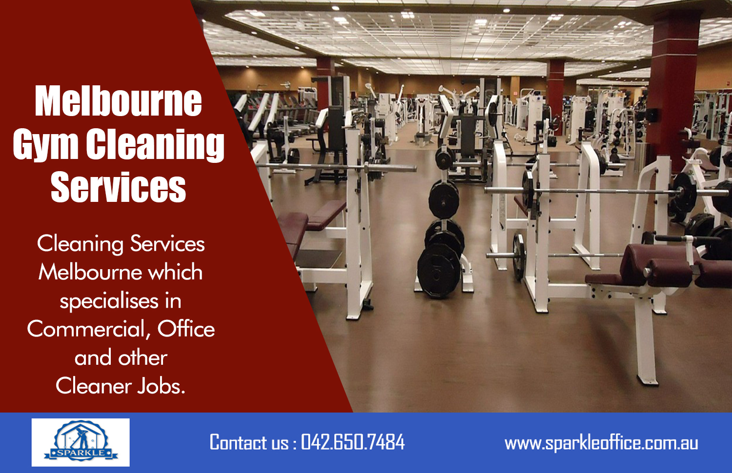 Melbourne Gym Cleaning Services| Call Us - 042 650 7484  | sparkleoffice.com.au
