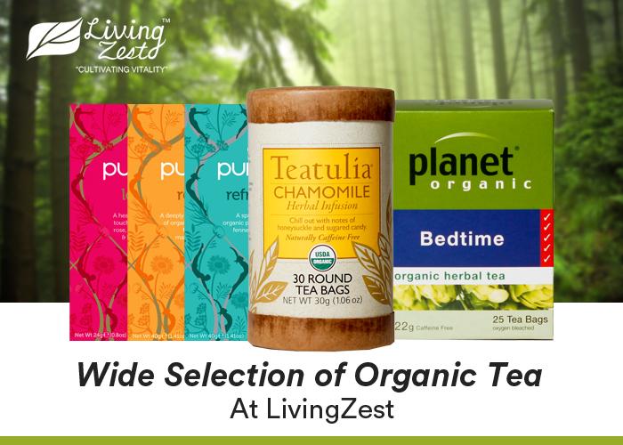 Wide Selection of Organic Tea At LivingZest