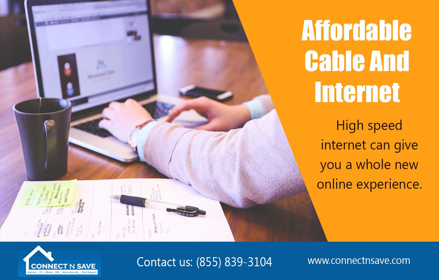 Affordable Cable And Internet | http://connectnsave.com/