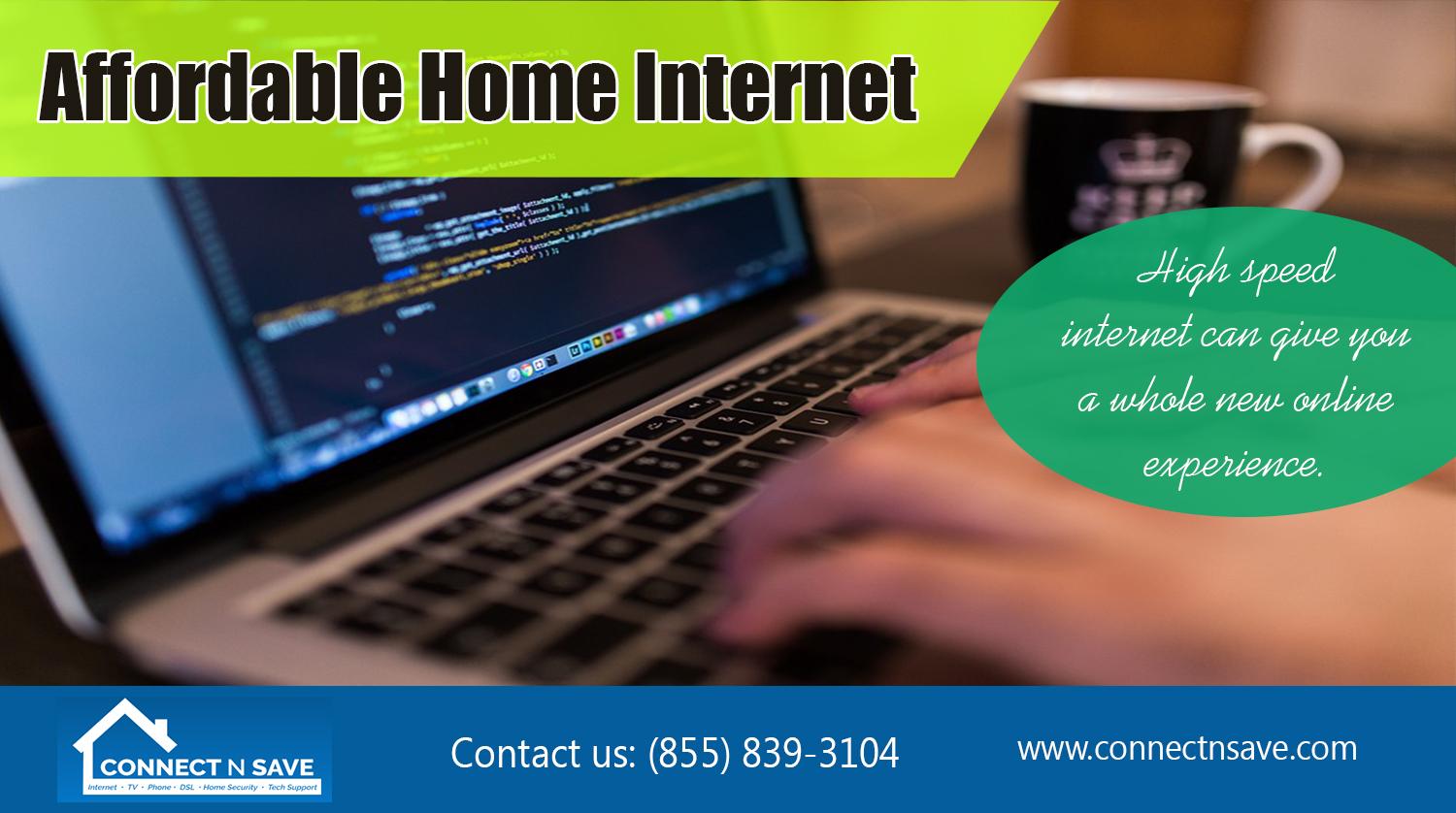 Affordable Home Internet | http://connectnsave.com/