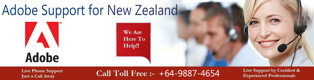 Adobe Technical Support New Zealand +64-9887-4654
