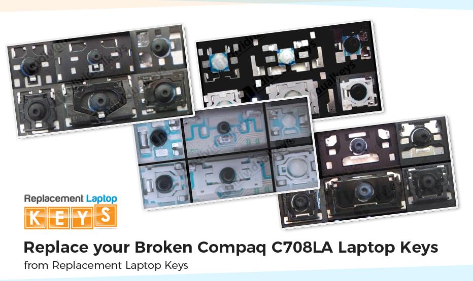Replace Compaq C708LA Laptop Keys