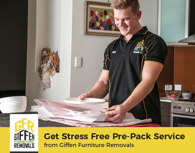 Get Stress Free Pre-Pack Service from Giffen Furniture Removals