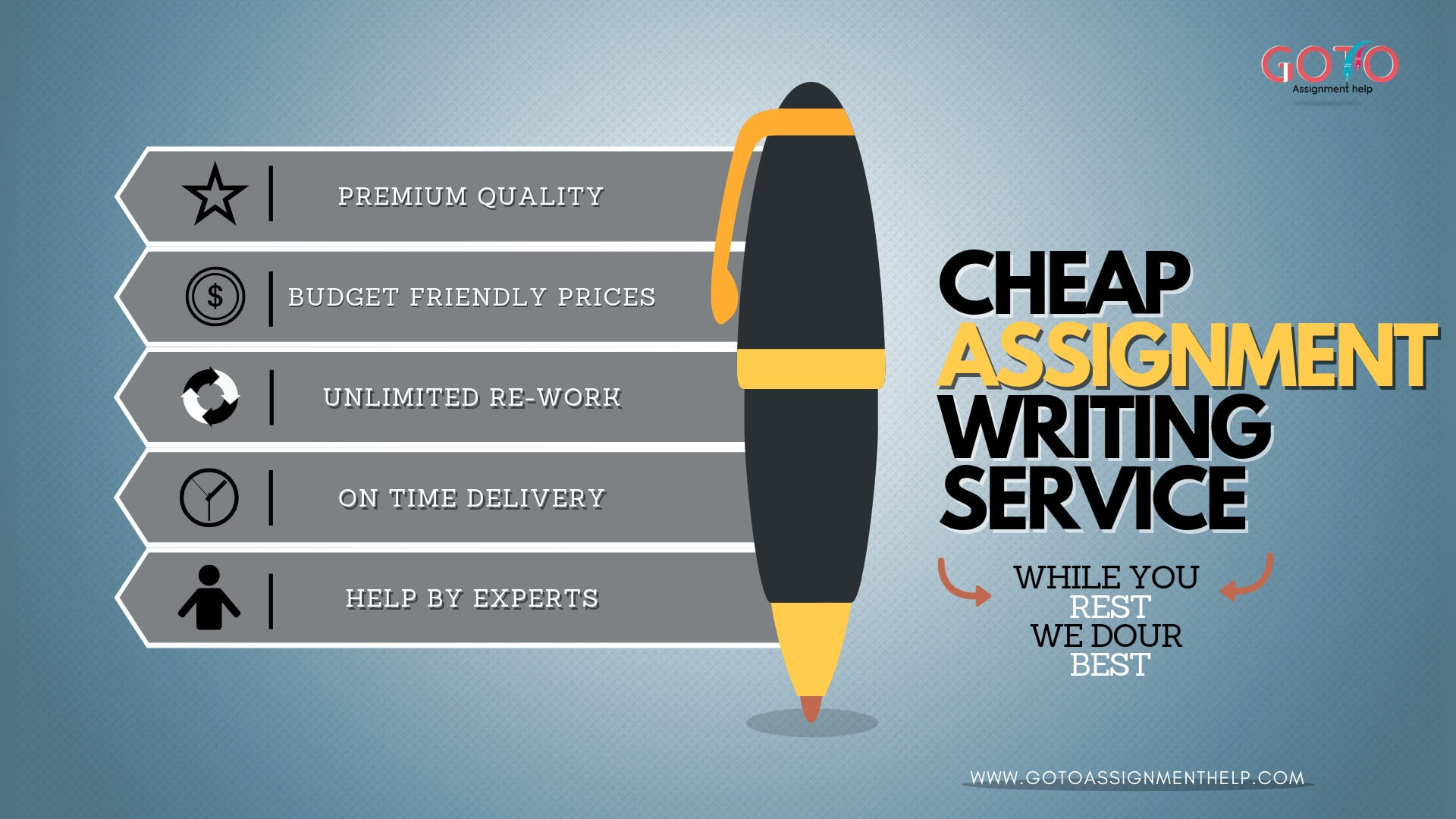 get cheap assignment writing service