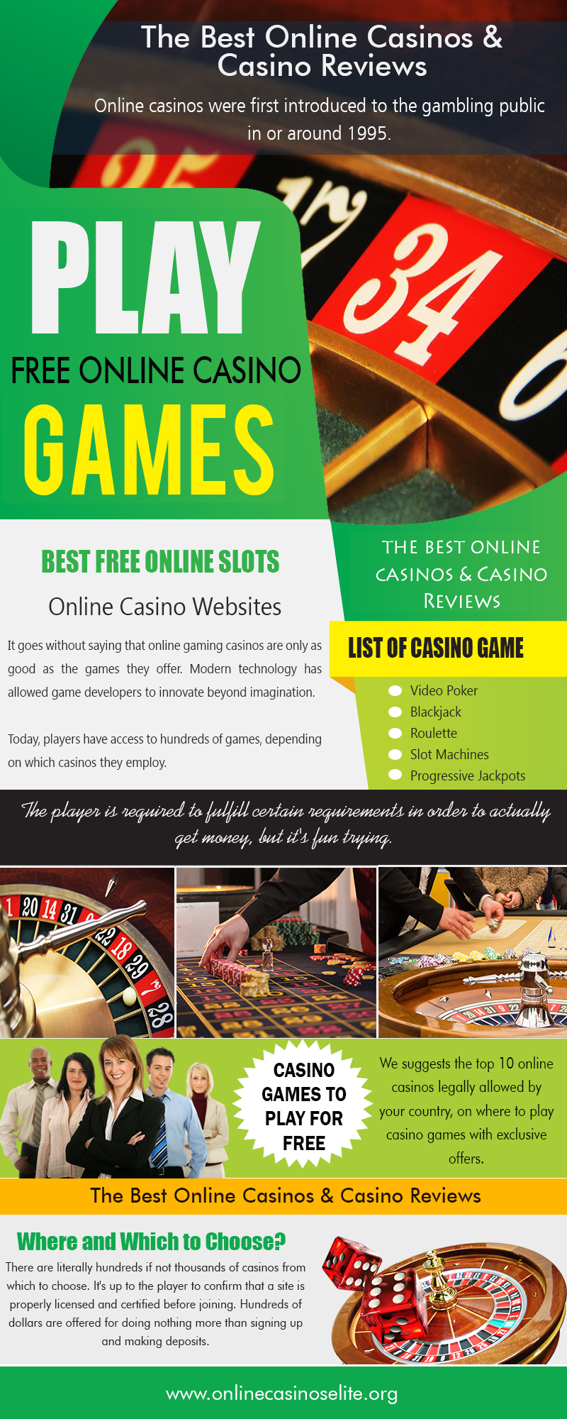 Play Free Online Casino Games | onlinecasinoselite.org