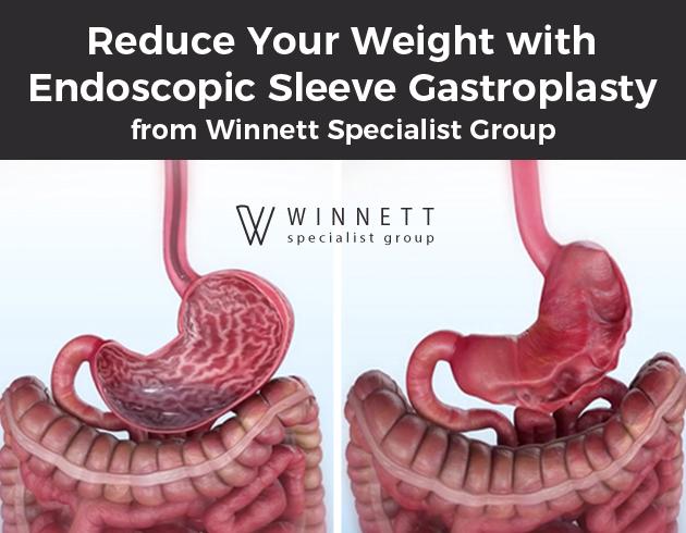 Reduce Your Weight with Endoscopic Sleeve Gastroplasty from Winnett Specialist Group