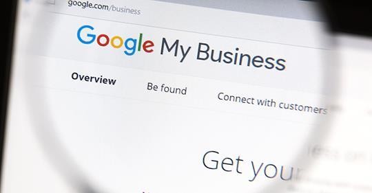 Google My Business Page Listing