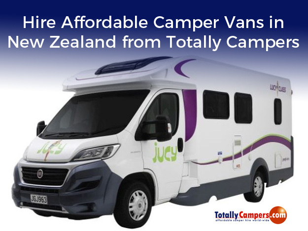 Hire Affordable Camper Vans in New Zealand from Totally Campers