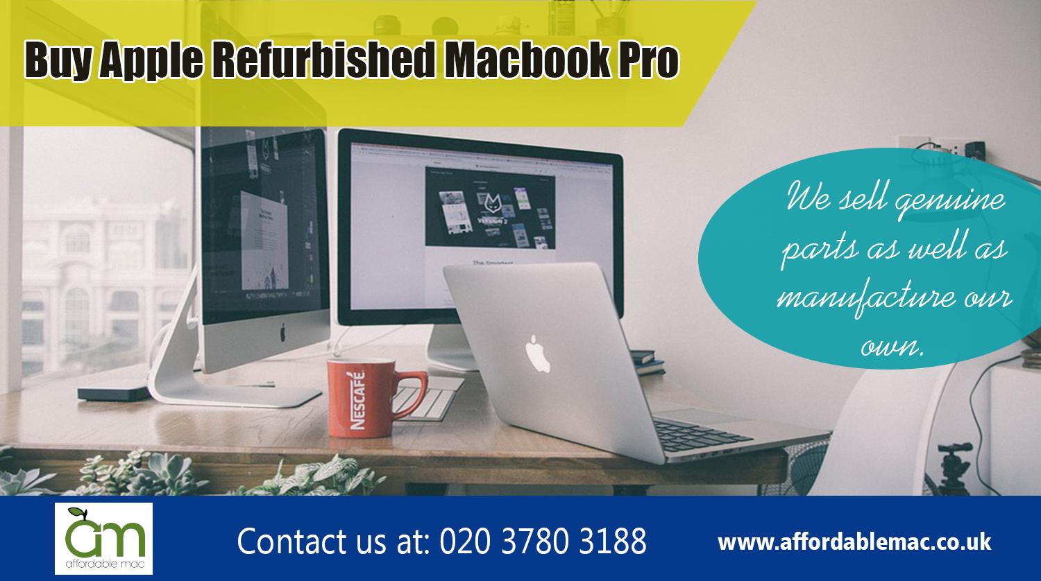 Buy Apple Refurbished Macbook Pro