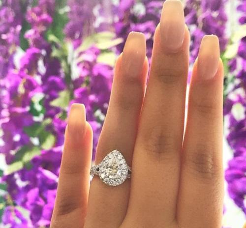 Diamond Engagement Ring Little Neck|http://OKGJewelry.com