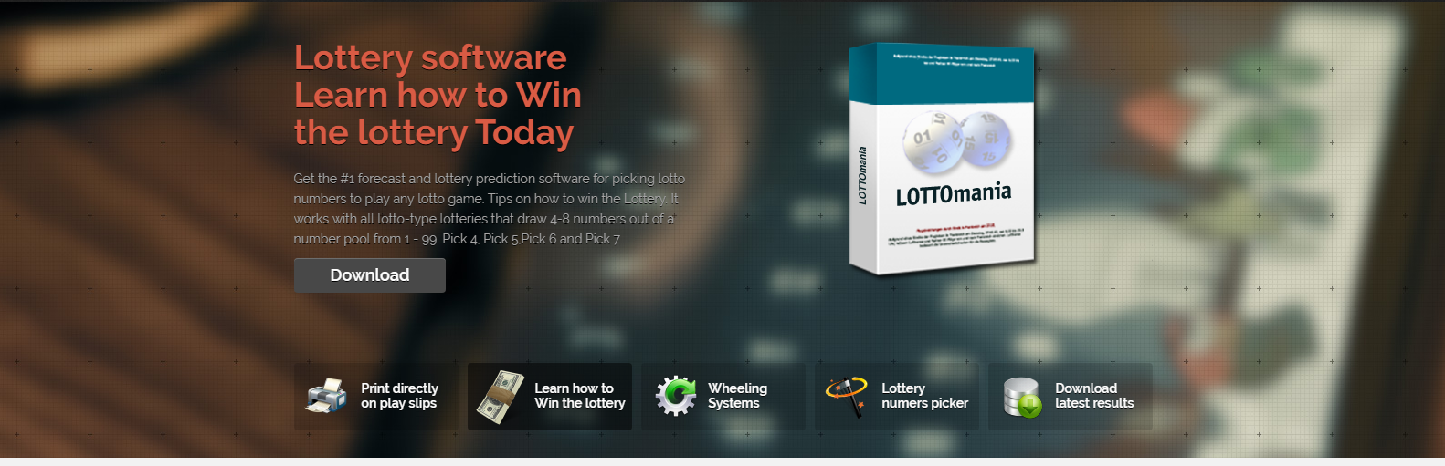 Powerball lottery software
