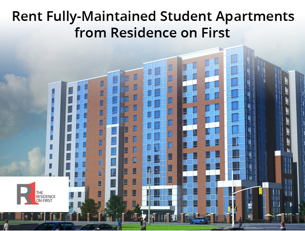 Rent Fully-Maintained Student Apartments from Residence on First