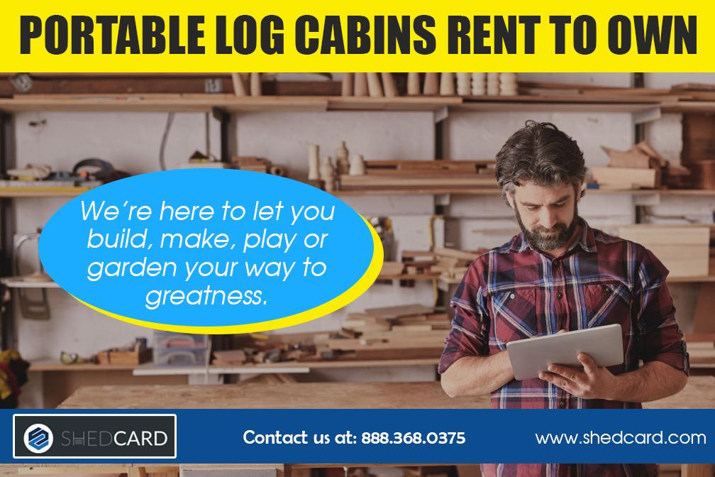 Portable Log Cabins Rent To Own