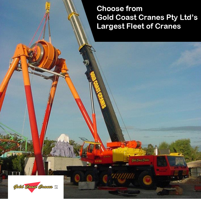 Choose from Gold Coast Cranes Pty Ltd’s Largest Fleet of Cranes