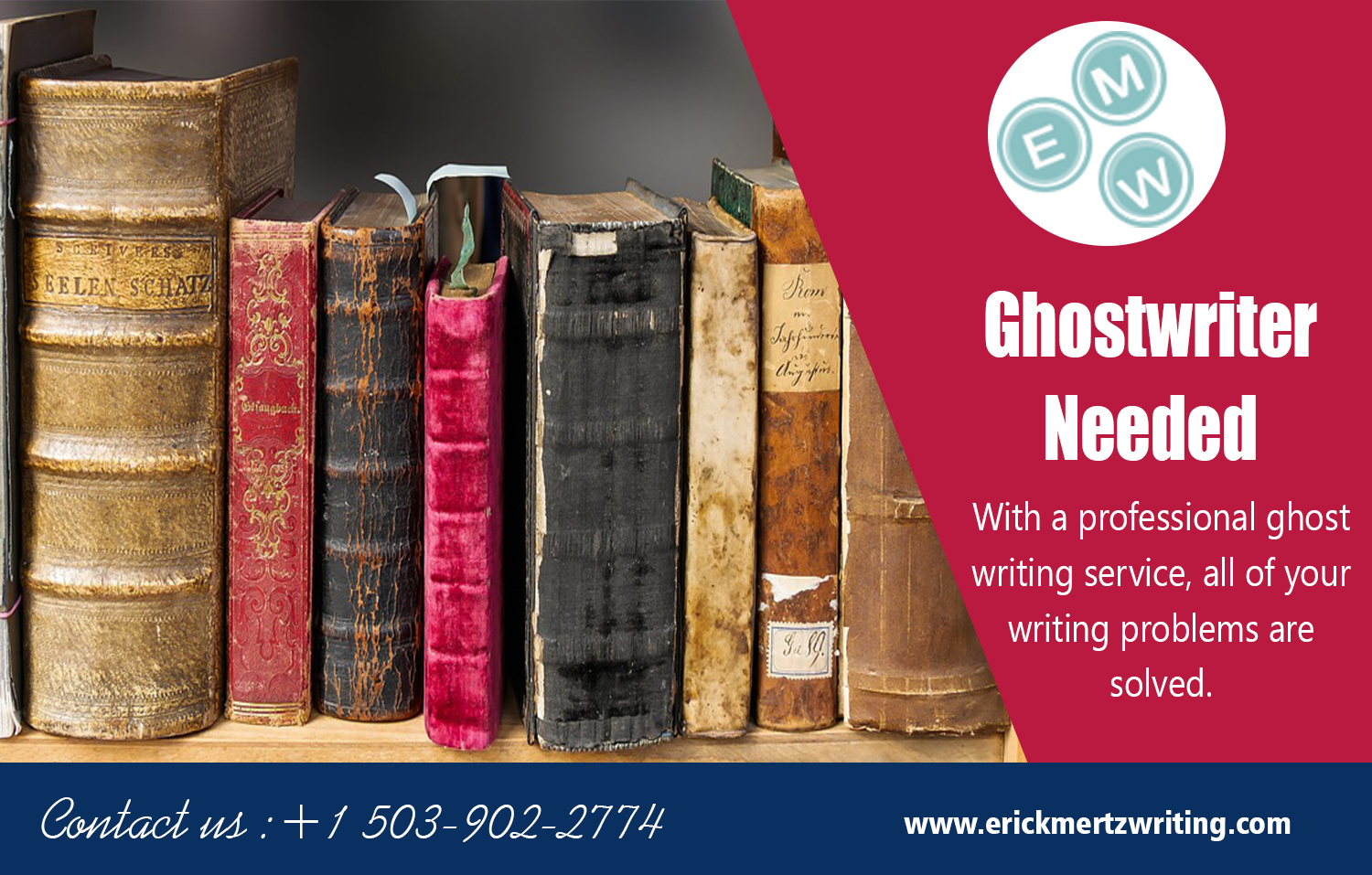Ghostwriter Needed | erickmertzwriting.com 