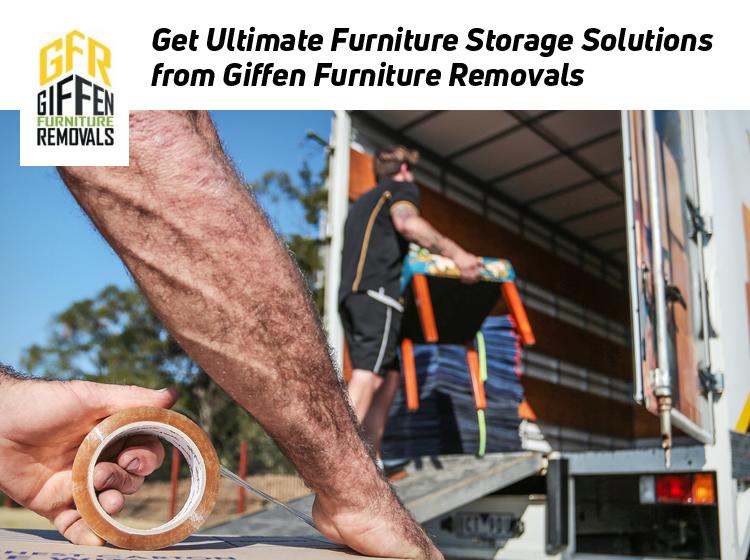 Get Ultimate Furniture Storage Solutions from Giffen Furniture Removals
