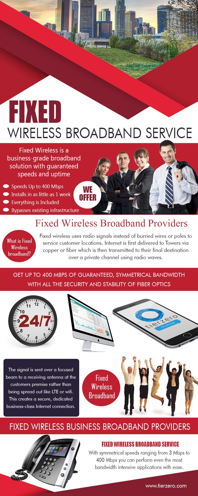 Fixed Wireless Broadband Service