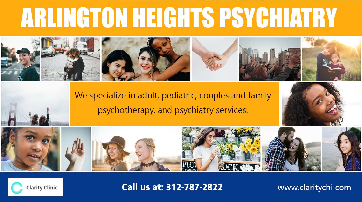 Arlington Heights PSYCHIATRY  - (847) 666-5339 -  https://claritychi.com