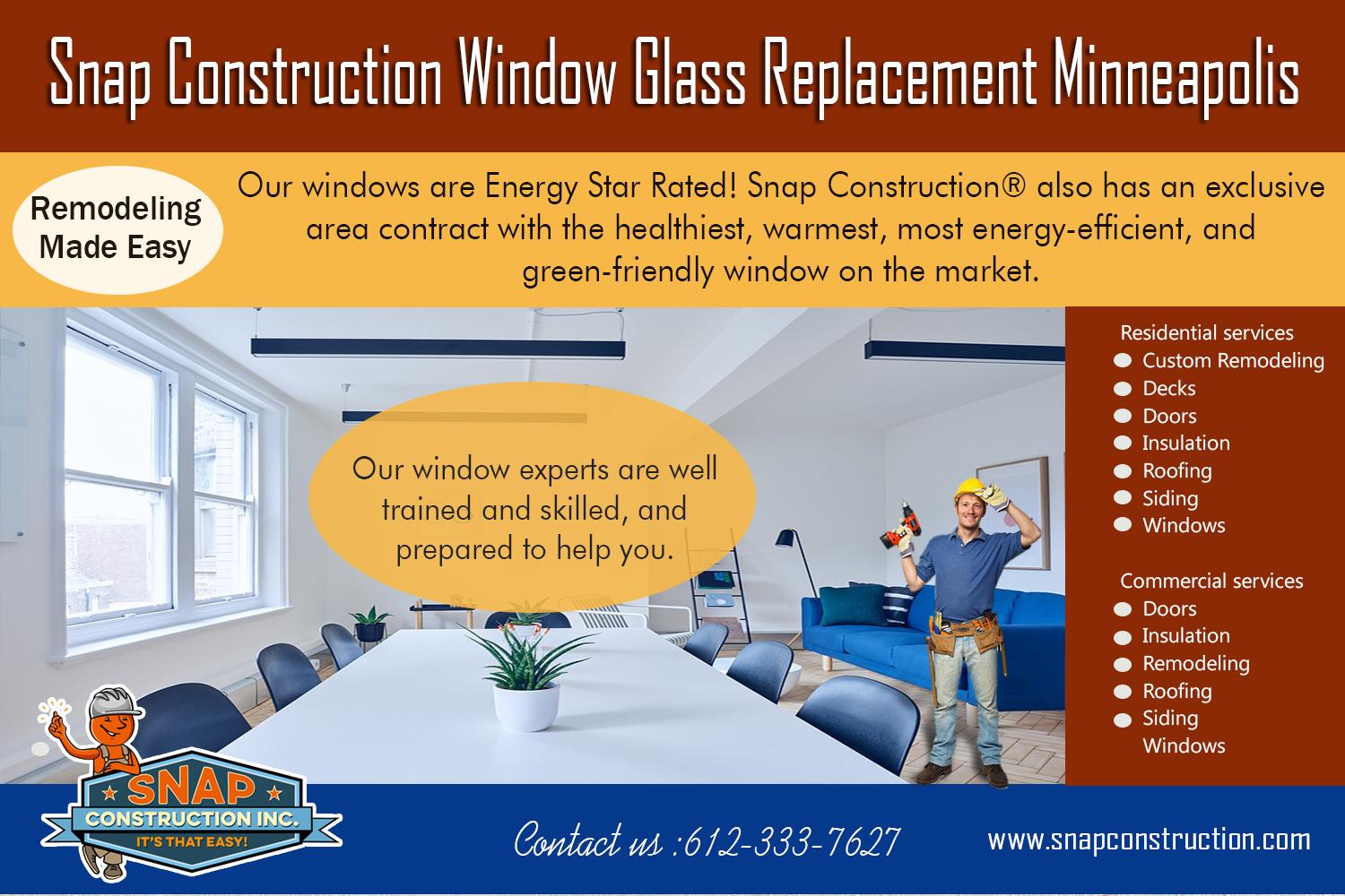 Snap Construction minneapolis window replacement