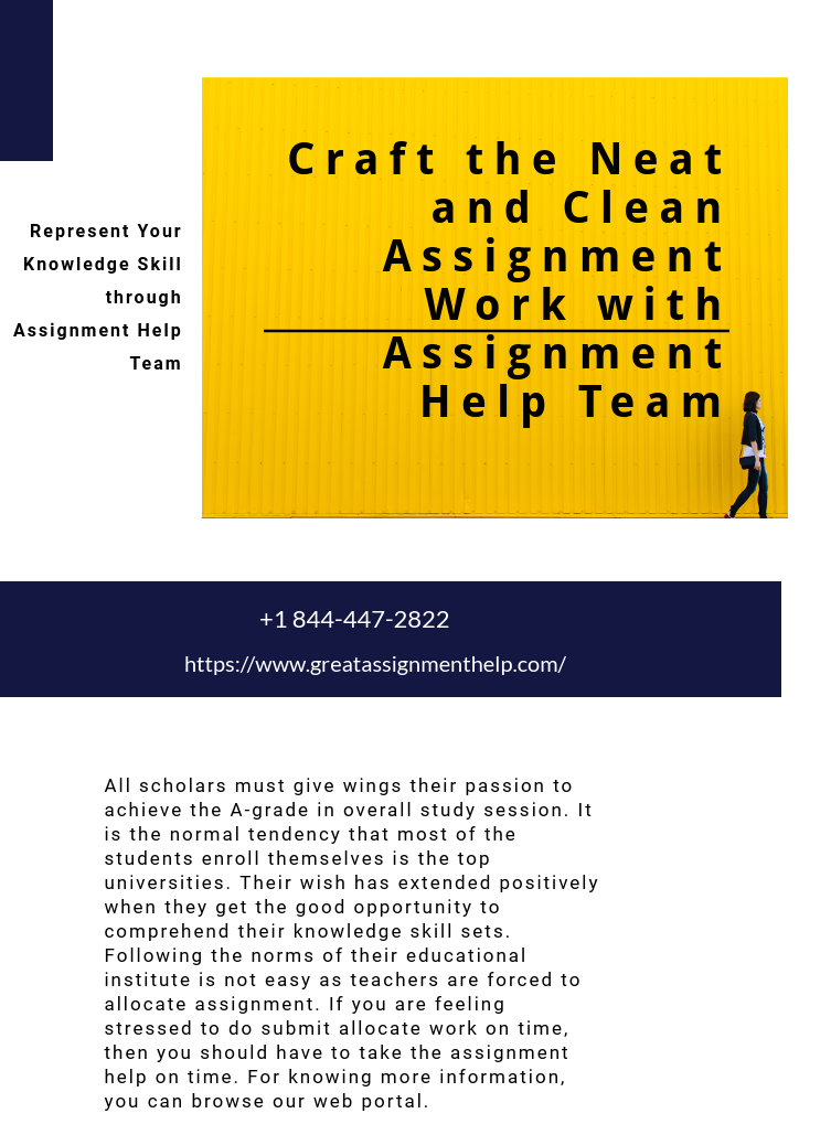  Specialty the Neat and Clean Assignment Work with Assignment Help Team 