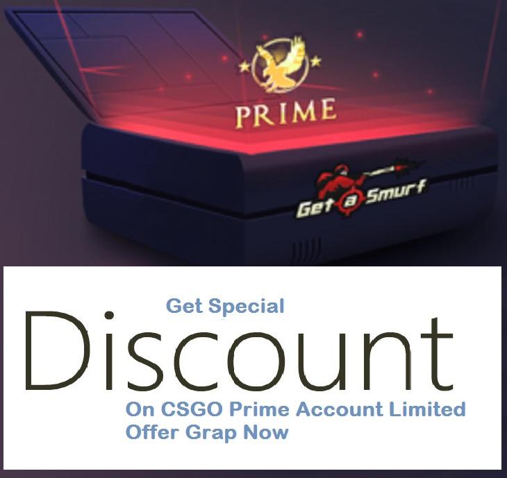 Get Special Discount on CSGO Prime Account Limited Offer Grap Now