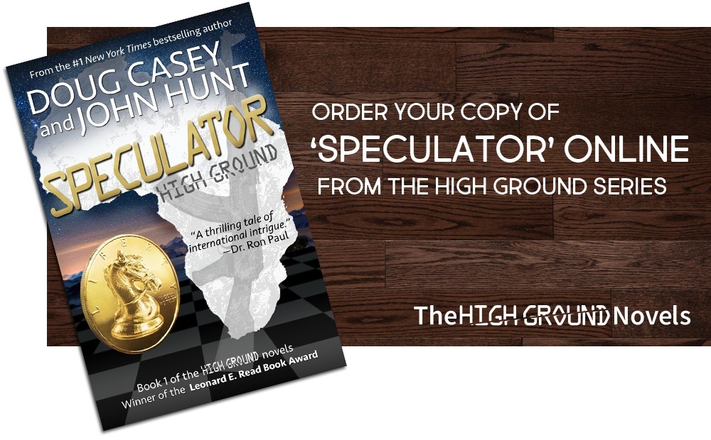 Order your Copy of ‘Speculator’ Online from The High Ground Series