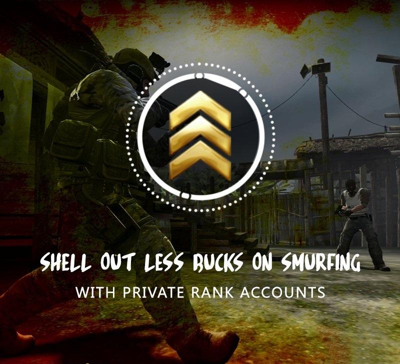 Shell out less bucks on smurfing with private rank accounts