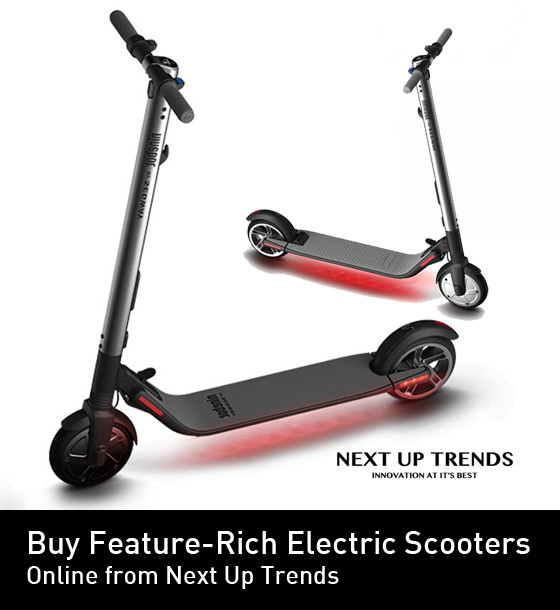 Buy Feature-Rich Electric Scooters Online from Next Up Trends