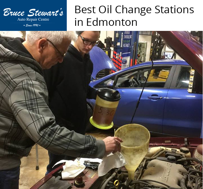 Bruce Stewart's Auto Repair Centre - Best Oil Change Stations in Edmonton