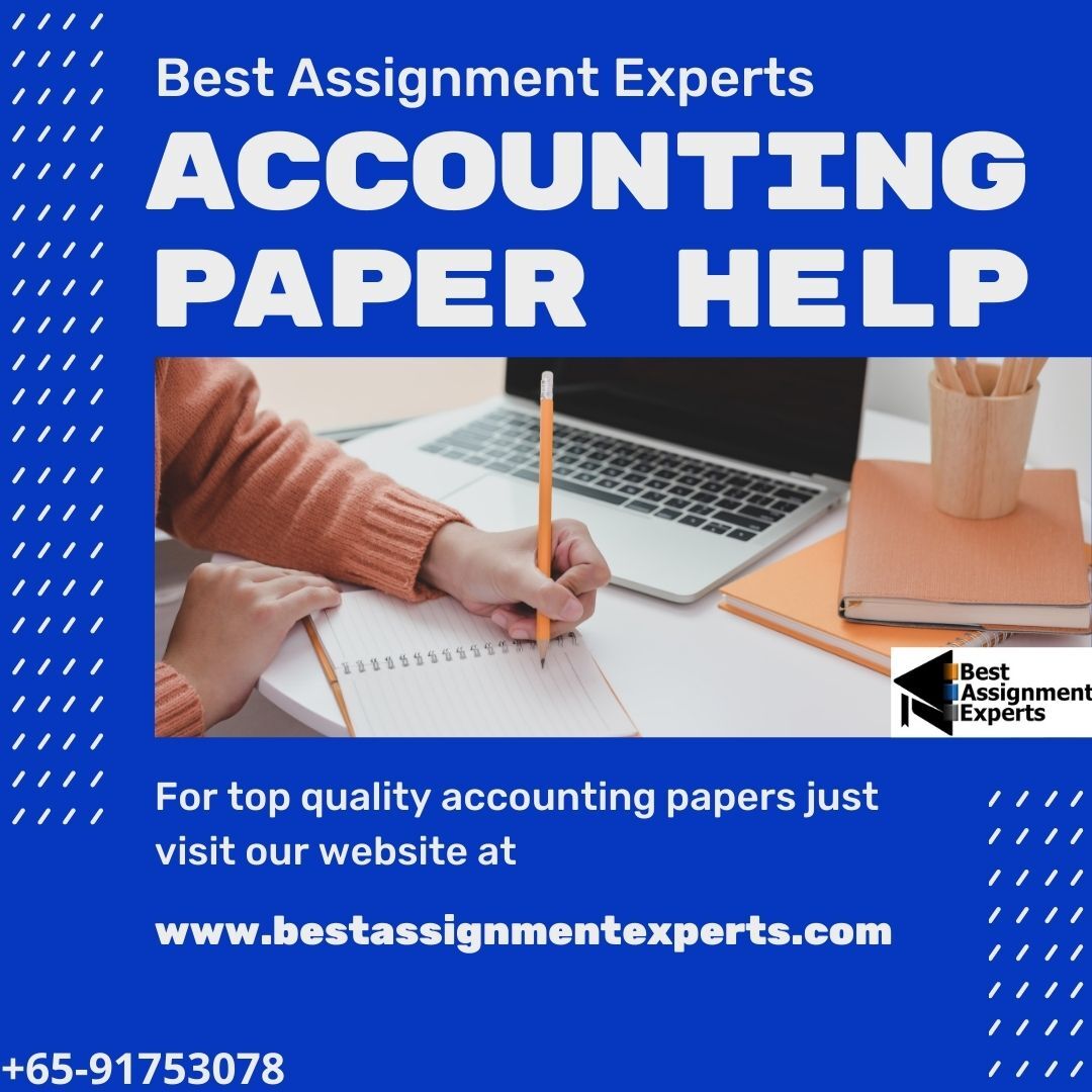 Accounting Paper Help