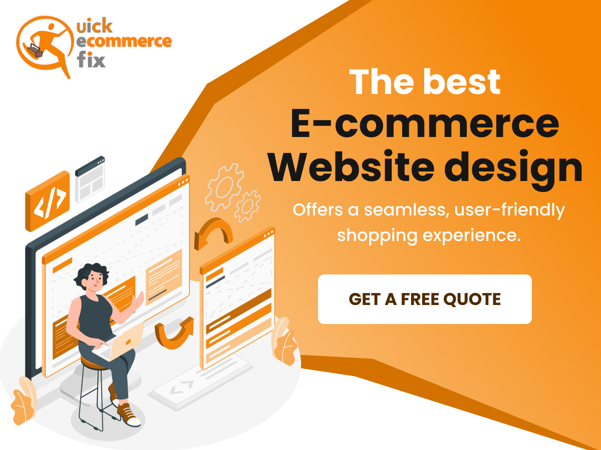 Ecommerce website design | Quick Ecommerce Fix 