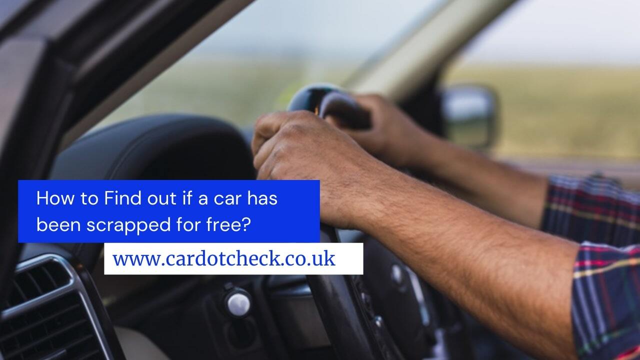 check if a car has been scrapped