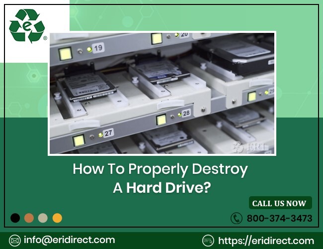How to Properly Destroy a Hard Drive & Its Data