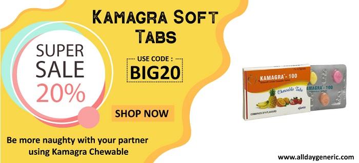 Kamagra Soft Tabs | Is Kamagra Safe | AllDayGeneric.com
