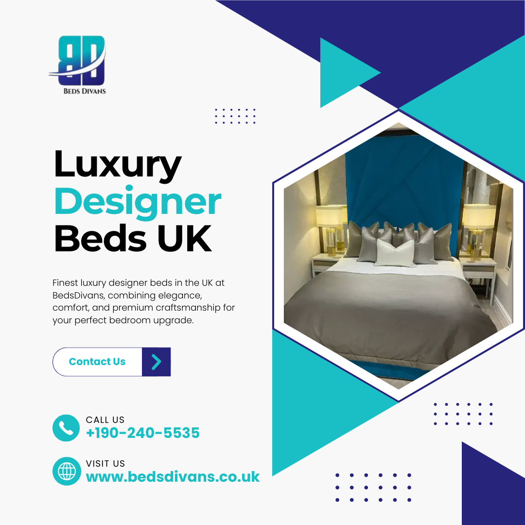 Luxury Designer Beds in the UK at BedsDivans