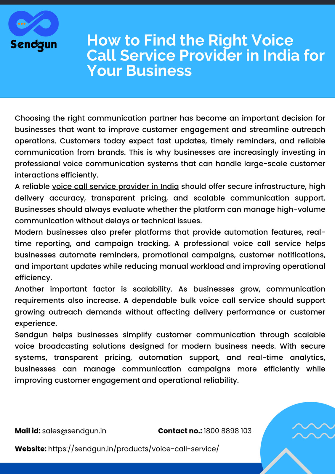 How to Find the Right Voice Call Service Provider in India for Your Business