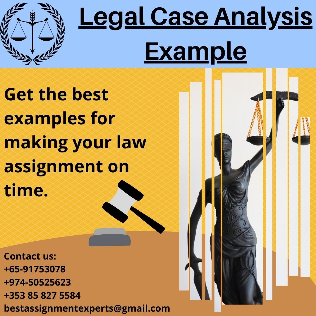 Legal Case Analysis Examples